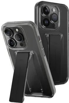 Uniq Heldro Mount with Stand Smoke для iPhone 15 Pro IP6.1P(2023)-HELMSMK