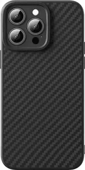 Baseus Synthetic Fiber Series Magnetic для iPhone 15 Pro Max (черный)