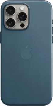 Apple MagSafe FineWoven Case для iPhone 15 Pro Max (тихоокеанский синий)