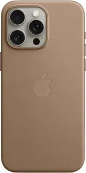 Apple MagSafe FineWoven Case для iPhone 15 Pro Max (серо-коричневый)