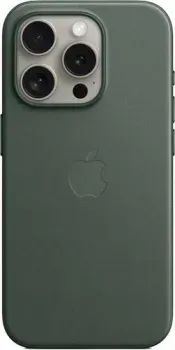 Apple MagSafe FineWoven Case для iPhone 15 Pro (зеленый)