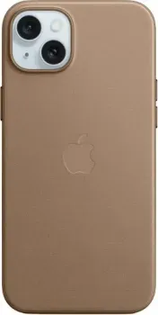 Apple MagSafe FineWoven Case для iPhone 15 Plus (серо-коричневый)