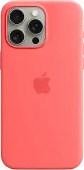 Apple MagSafe Silicone Case для iPhone 15 Pro Max (гуава)