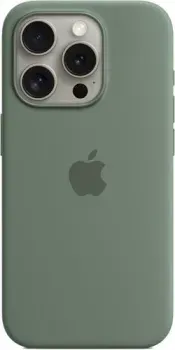 Apple MagSafe Silicone Case для iPhone 15 Pro (кипарис)