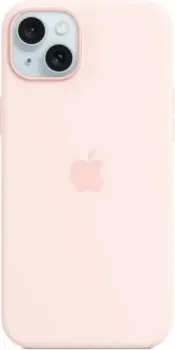 Apple MagSafe Silicone Case для iPhone 15 Plus (светло-розовый)
