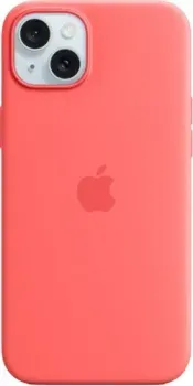 Apple MagSafe Silicone Case для iPhone 15 Plus (гуава)