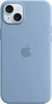 Apple MagSafe Silicone Case для iPhone 15 Plus (зимний синий)