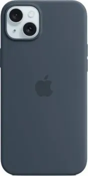 Apple MagSafe Silicone Case для iPhone 15 Plus (синий шторм)