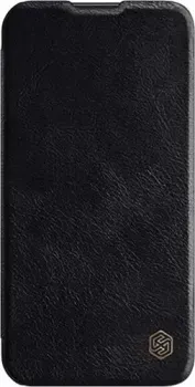 Nillkin QIN Pro с защитой камеры и визитницей для Samsung S23 (черный)
