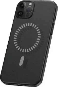 Baseus Fauxther Magnetic для iPhone 15 Pro Max (черный)