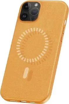 Baseus Fauxther Magnetic для iPhone 15 Pro (оранжевый)