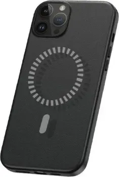 Baseus Fauxther Magnetic для iPhone 15 Pro (черный)