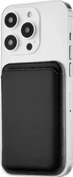 uBear Leather Shell для iPhone 12+ (черный)