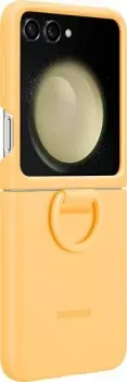 Samsung Silicone Case with Ring Z Flip5 (абрикосовый)