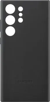 Samsung Leather Case S23 Ultra (черный)