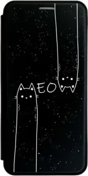 JFK для Samsung Galaxy S21 FE (коты черный)