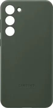 Samsung Leather Case S23 (зеленый)