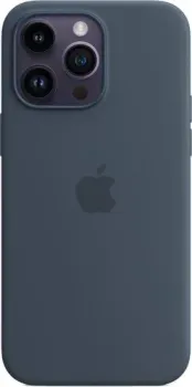 Apple MagSafe Silicone Case для iPhone 14 Pro Max (синий шторм)