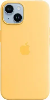 Apple MagSafe Silicone Case для iPhone 14 (солнечное сияние)