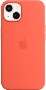 Apple MagSafe Silicone Case для iPhone 13 (спелый нектарин)
