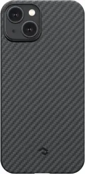 Pitaka MagEZ Case 3 для iPhone 14 (1500D twill, черный/серый)
