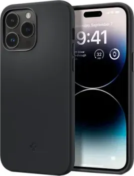 Spigen Silicone Fit MagFit iPhone 14 Pro Max ACS04846 (black)
