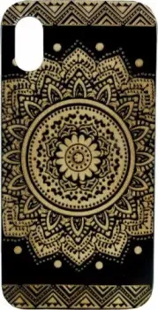 Case Wood для Apple iPhone X (клен, узор)
