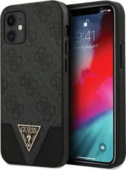 CG Mobile Guess 4G Triangle metal для Apple iPhone 12 mini GUHCP12SPU4GHBK