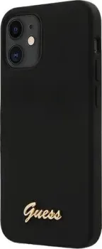 CG Mobile Guess Liquid silicone для Apple iPhone 12 mini GUHCP12SLSLMGBK