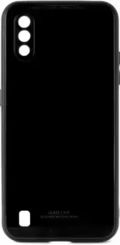 Case Glassy для Galaxy M01 (черный)