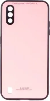 Case Glassy для Galaxy M01 (розовый)