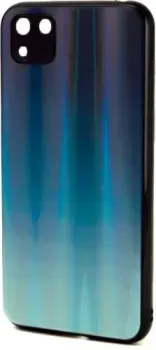 Case Aurora для Huawei Y5p/Honor 9S (черный/синий)