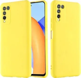 Case Liquid для Honor 10X Lite (желтый)