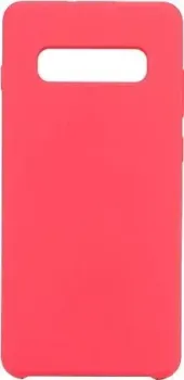 Case Liquid для Samsung Galaxy S10 plus (розово-красный)
