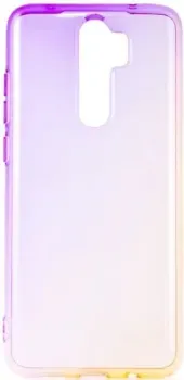 Case Gradient Dual для Xiaomi Redmi Note 8 Pro (фиолетово-золотой)