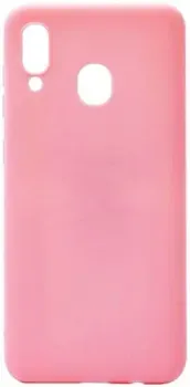 Case Matte для Samsung Galaxy A20 (розовый)