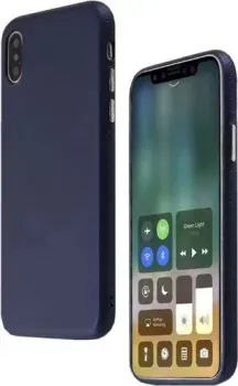Case Deep Matte v.2 для Apple iPhone X (фирменная уп, синий)