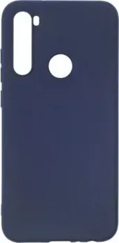 Case Matte для Xiaomi Redmi Note 8 2019/2021 (темно-синий)