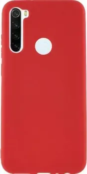Case Matte для Xiaomi Redmi Note 8 2019/2021 (красный)