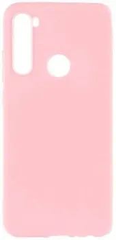 Case Matte для Xiaomi Redmi Note 8 2019/2021 (светло-розовый)