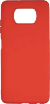 Case Matte для Xiaomi Poco X3/X3 Pro (красный)