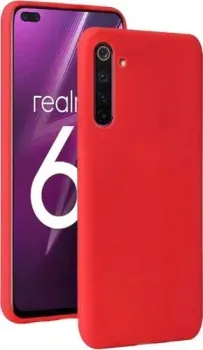 Case Matte для Realme 6 (красный)