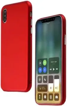 Case Deep Matte v.2 для Apple iPhone X (красный)