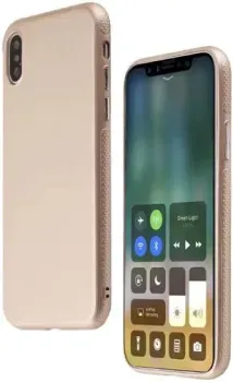 Case Deep Matte v.2 для Apple iPhone X (золотистый)
