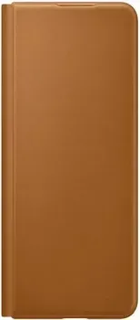 Samsung Leather Flip Cover для Samsung Galaxy Z Fold3 (коричневый)