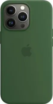 Apple MagSafe Silicone Case для iPhone 13 Pro (зеленый клевер)