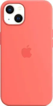 Apple MagSafe Silicone Case для iPhone 13 (розовый помело)