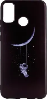 Case Print для Huawei Honor 9X Lite (астронавт на луне)