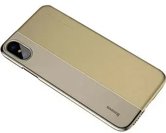 Baseus Half to Half Case для Apple iPhone X/XS (золотистый)