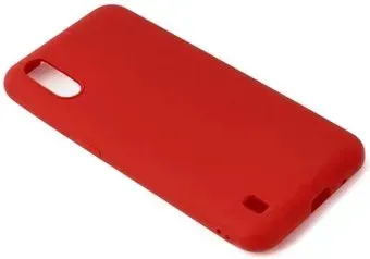 Case Matte для Samsung Galaxy M01 (красный)